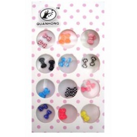 Pack de 12 pares de lazos