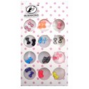 Pack de 12 pares de lazos