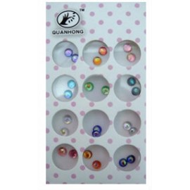 Pack de 12 pares de semicirculos 