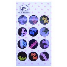 Pack de 12 pares de lazos 3D