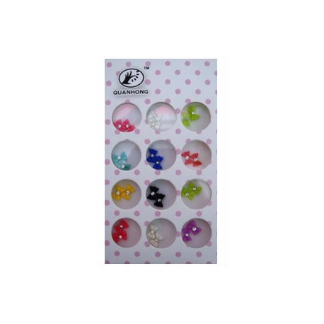 Pack de 12 pares de lazos 3D