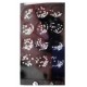 Pack de semicirculos de swarovsky