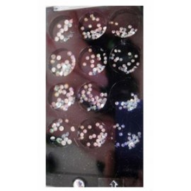 Pack de semicirculos de swarovsky