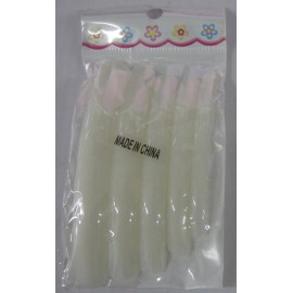 Uñas largas naturales cuadradas