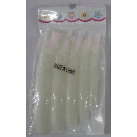Uñas largas naturales cuadradas