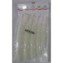 Uñas largas naturales cuadradas