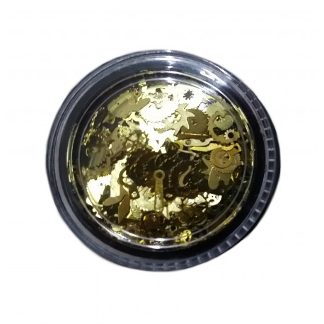 SET DECO MANECILLAS DEL RELOJ GOLD