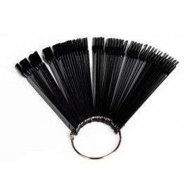Paleta de muestra anillo negro