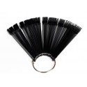 Paleta de muestra anillo negro