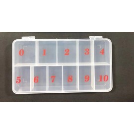 Caja de tips vacía grande
