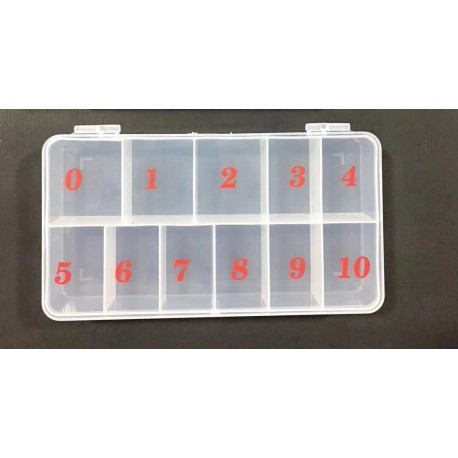 Caja de tips vacía grande