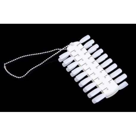 Paleta para muestras rectangular doble