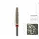 Fresa Diamante Tapered Shape Rojo