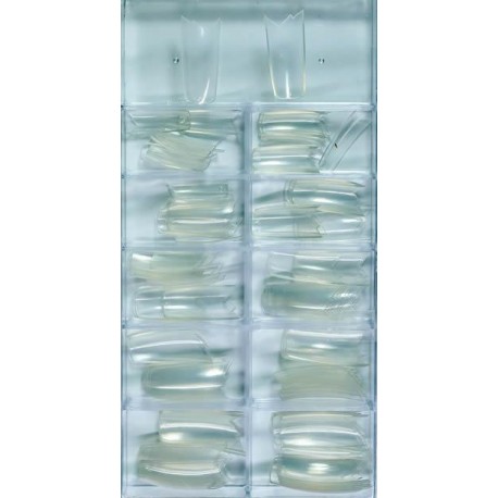 Tip sezgado sonrisa transparente