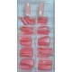 Tip color salmon 100 U